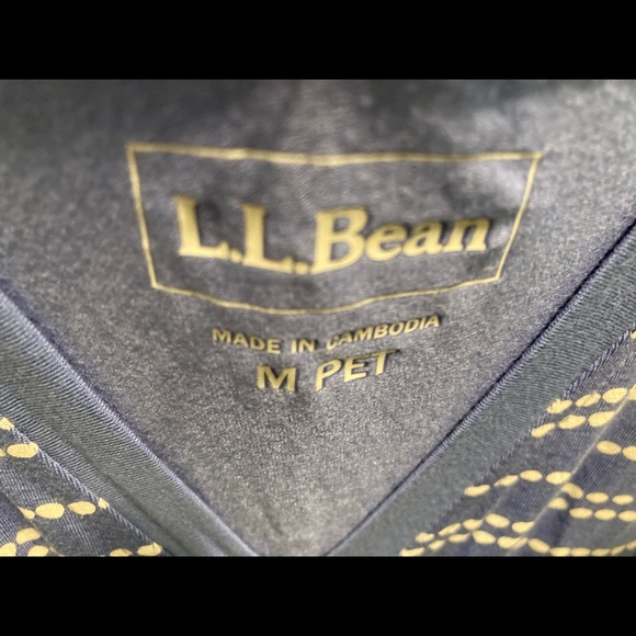 L.L. Bean 
NWT-M Pet
Blue & White Dress - Picture 2 of 8